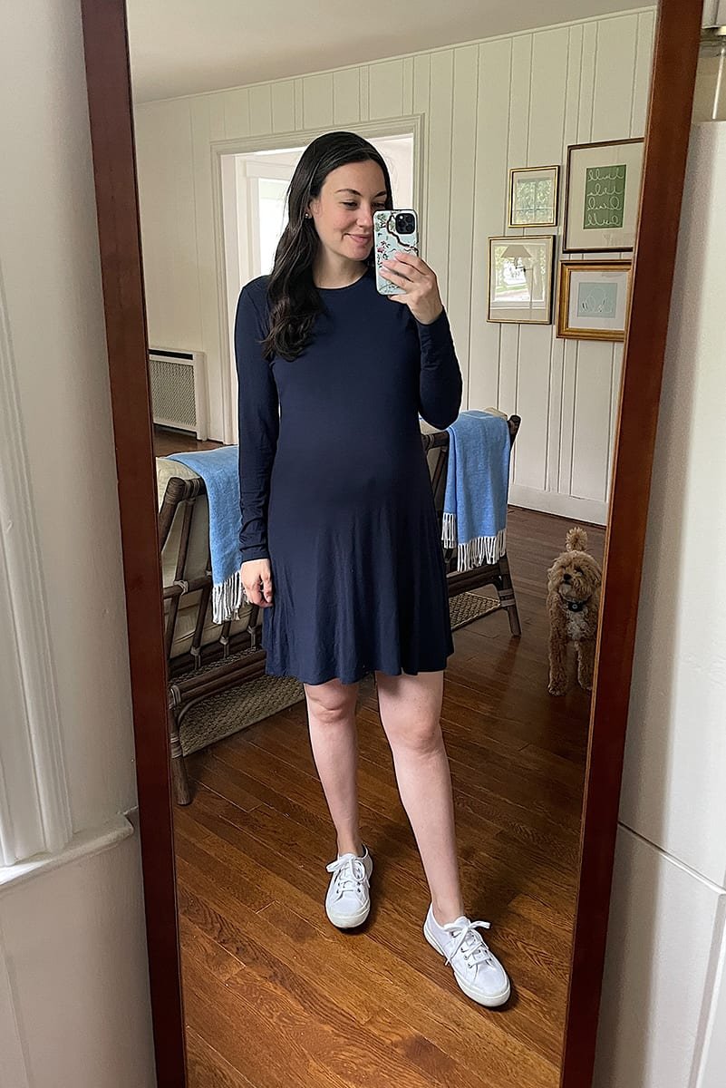 long sleeve shirt dress | WEEK OF OUTFITS 6.15.21