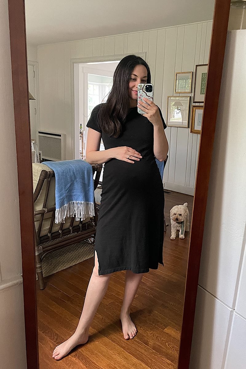 black shirt dress | WEEK OF OUTFITS 6.15.21