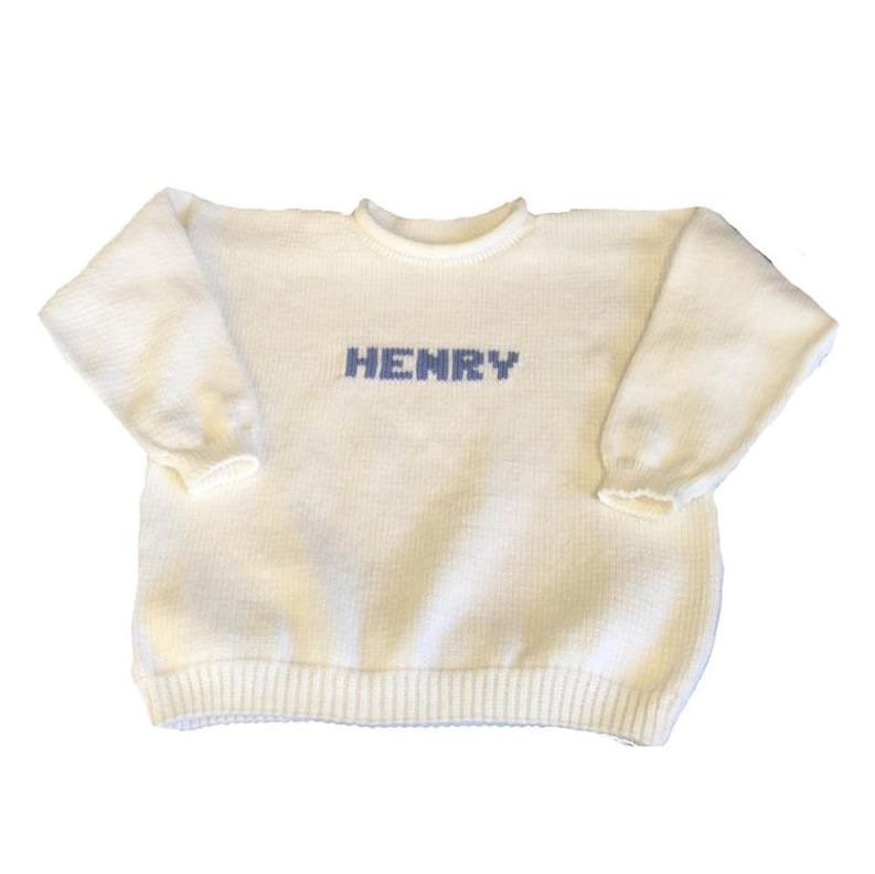 Name Knit Pullover Name Knit Pullover
