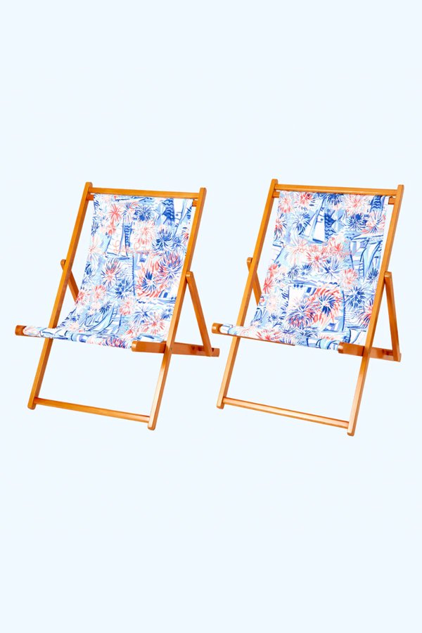 Lilly Pulitzer Beach Chairs