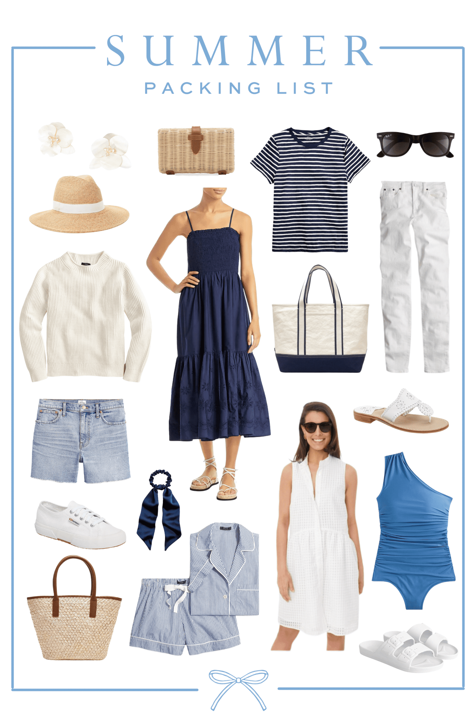 A SIMPLE SUMMER VACATION PACKING LIST A SIMPLE SUMMER VACATION PACKING LIST