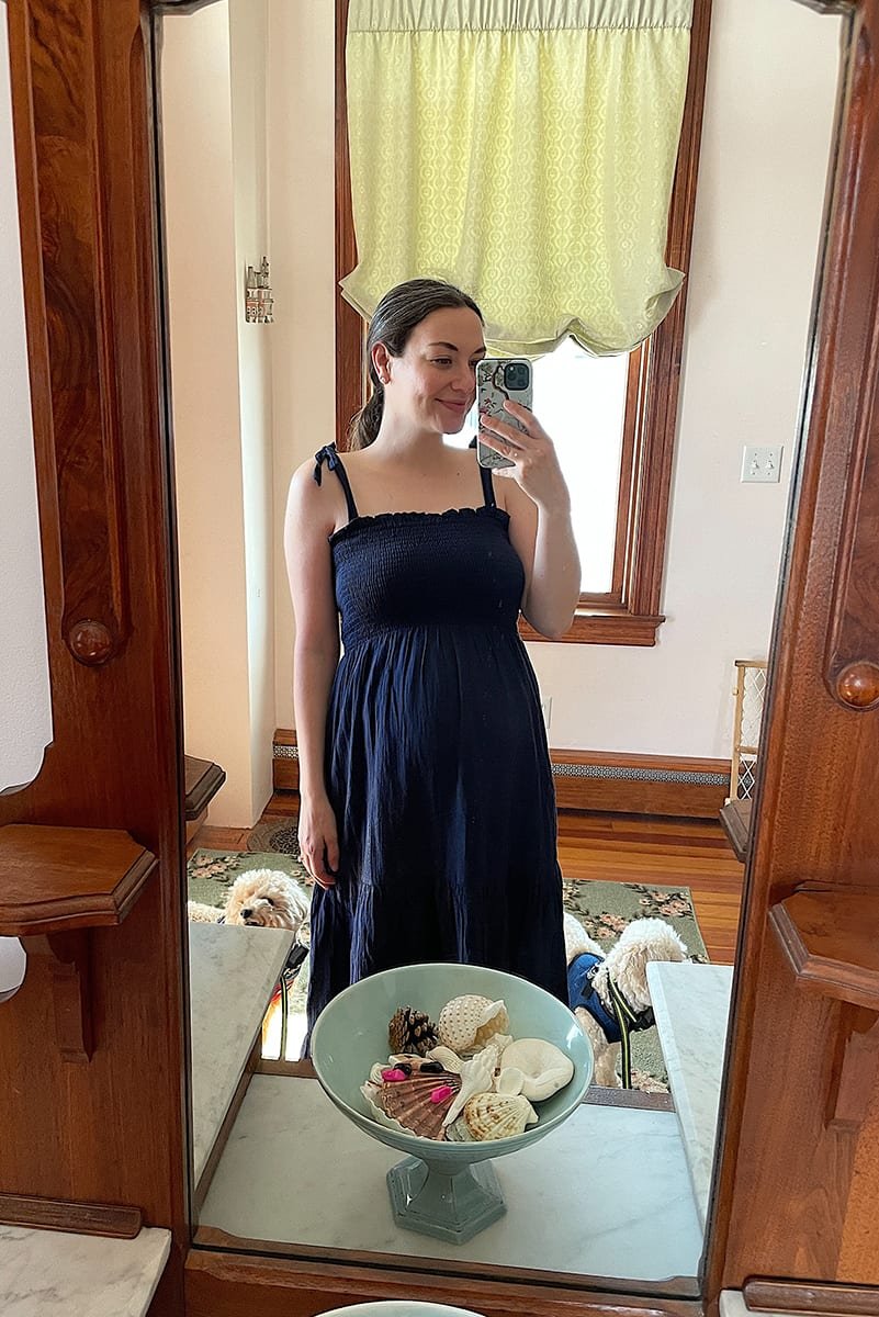 smocked summer dress smocked summer dress | WEEK OF OUTFITS 6.8.21
