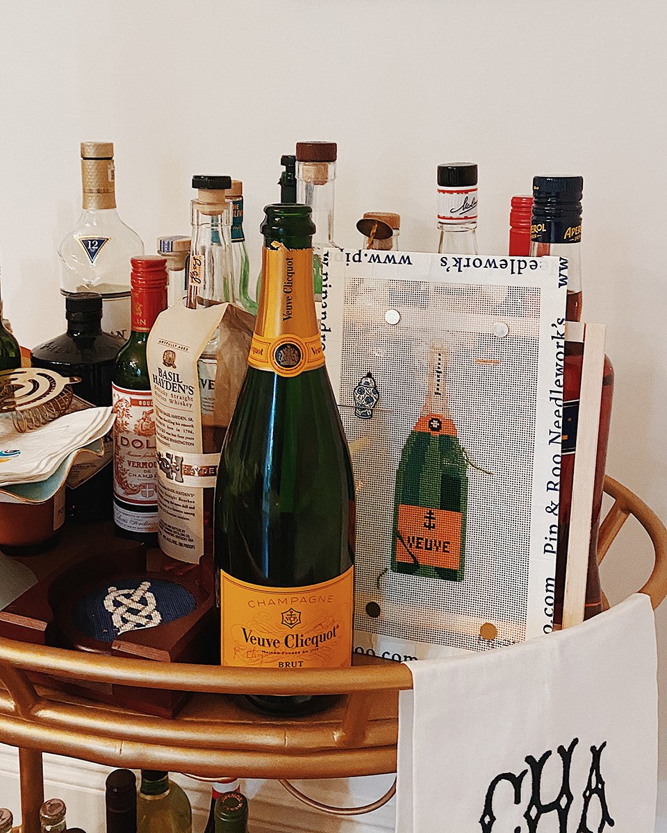 Veuve Clicquot Needlepoint