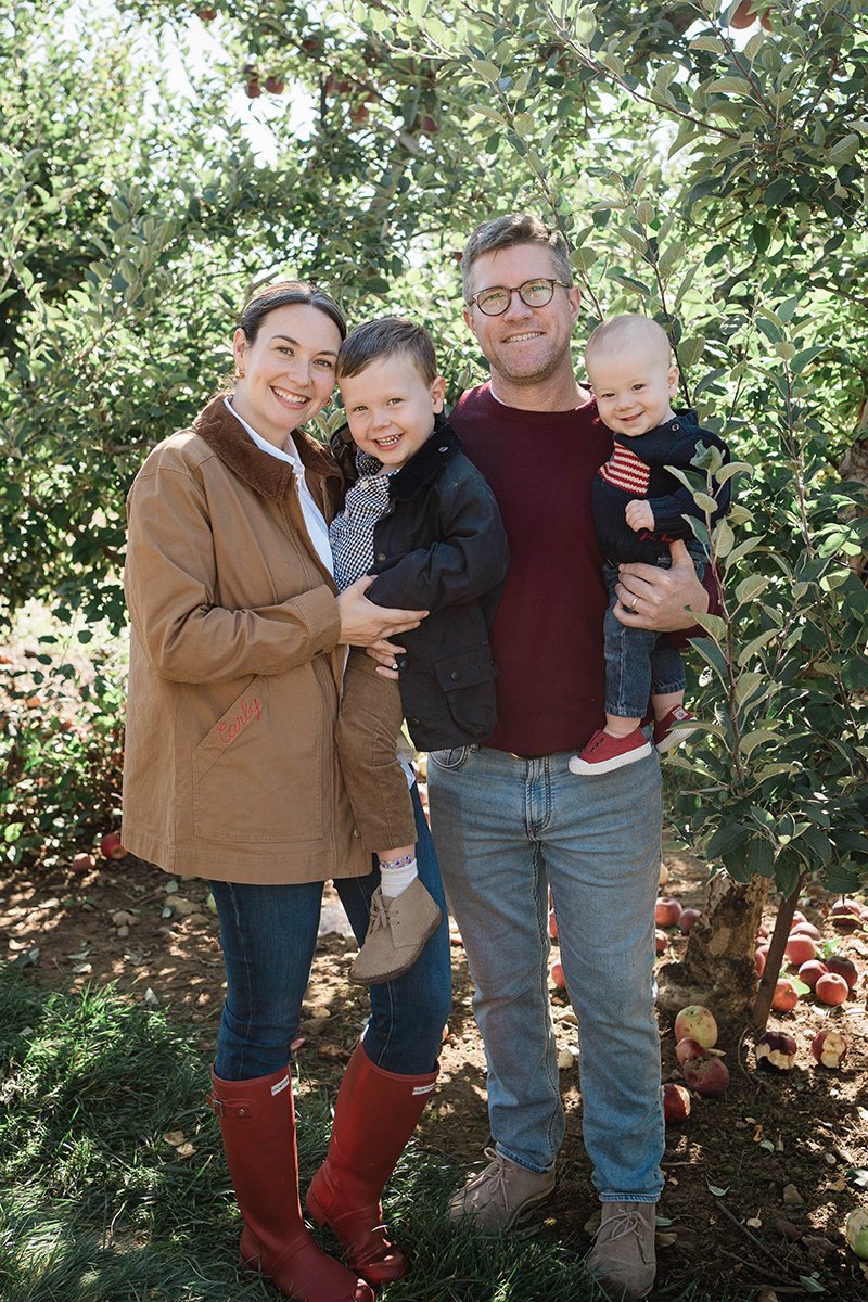 Family photo of Carly's family
